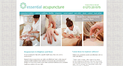 Desktop Screenshot of acupunctureinbrighton.com