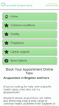 Mobile Screenshot of acupunctureinbrighton.com